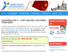 Tablet Screenshot of lambangcapchungchi.com